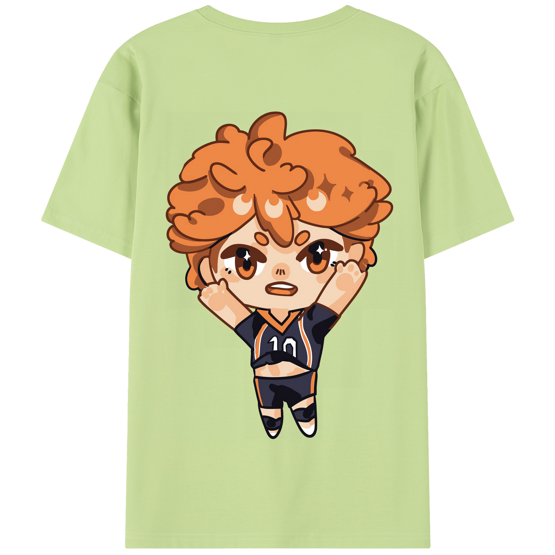 （画像用） ハイキュー!! Haikyu!! 綿100％半袖Tシャツ（背面プリント）